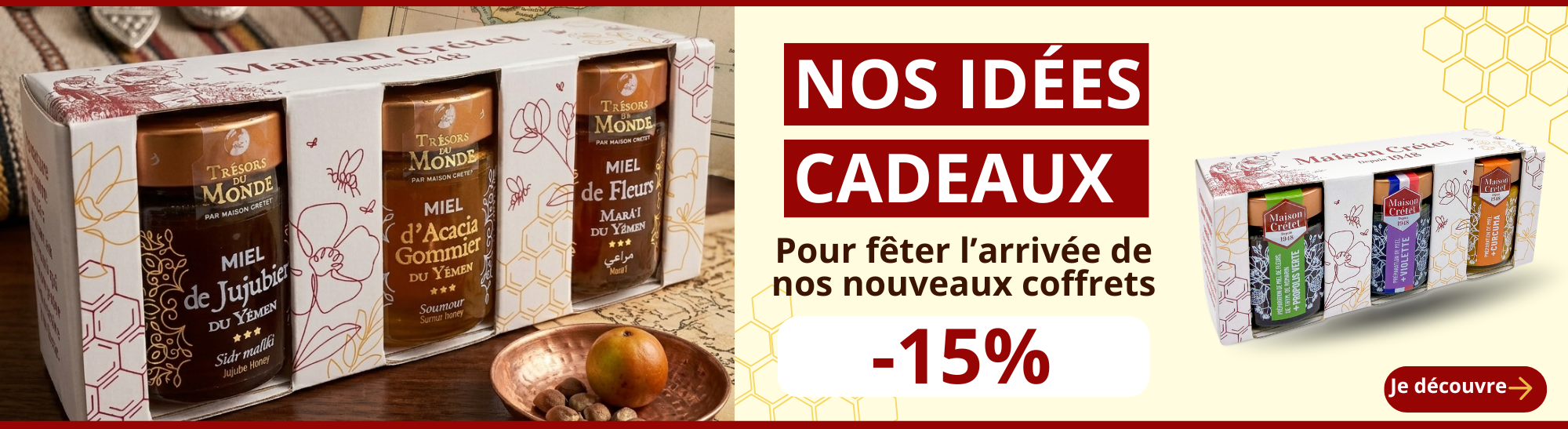 Nos nouveaux coffrets à -15%